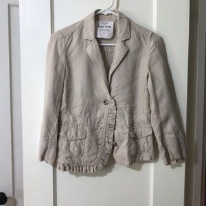 Anthropologie Tan Jacket